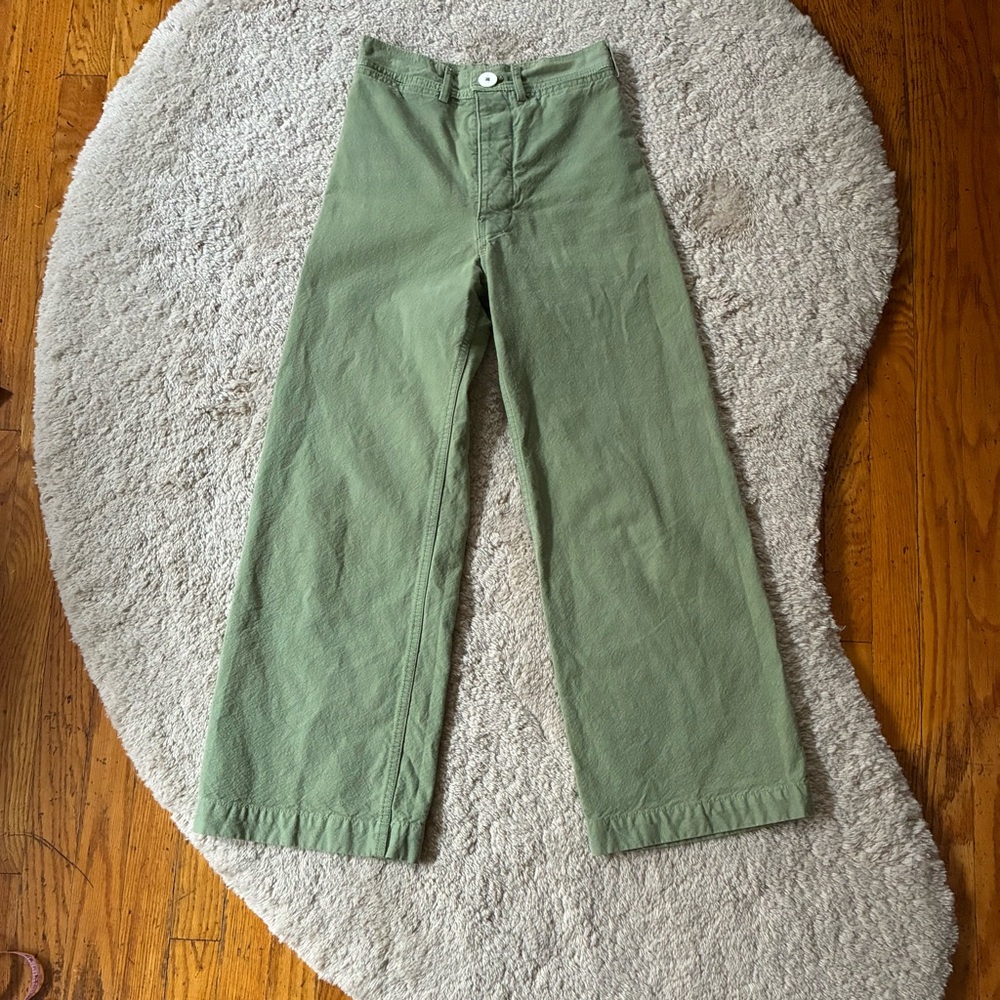 Jesse Kamm sailor pants sage 0